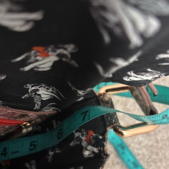 Ted Baker London Brown pink Leather Shoulder Bag with Classic Snakeskin design - Picture 13 of 17